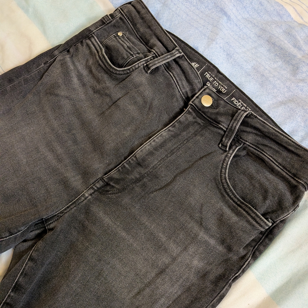 H&M Faded Black Skinny Jeans - Picture 2 of 5